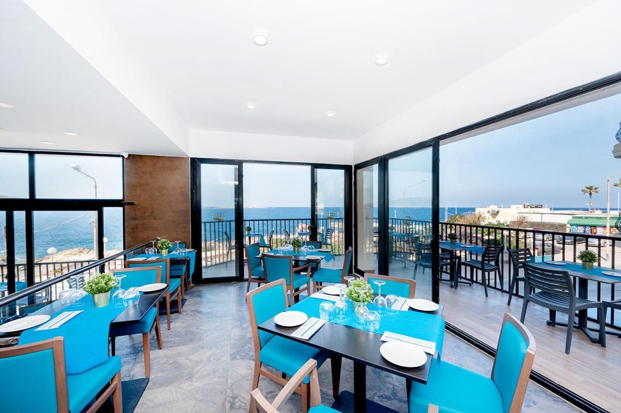 Islet Promenade Seafront 1 Bedroom Apartment With Sea View Balcony By Getawaysmalta 세인트폴스베이 외부 사진